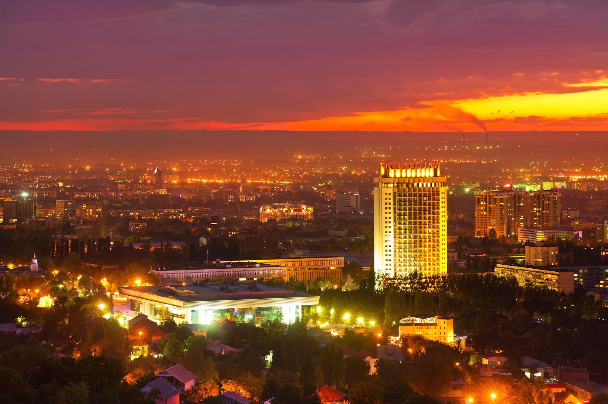 哈萨克斯坦酒店 阿拉木图 外观 照片